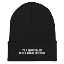 Load image into Gallery viewer, Fall Volume 2 | It&#39;s A Beautiful Day Cuffed Beanie
