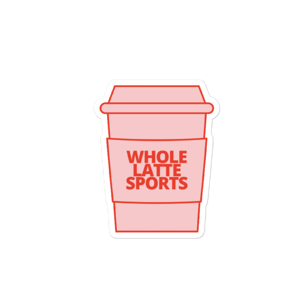 Whole Latte Sports Sticker
